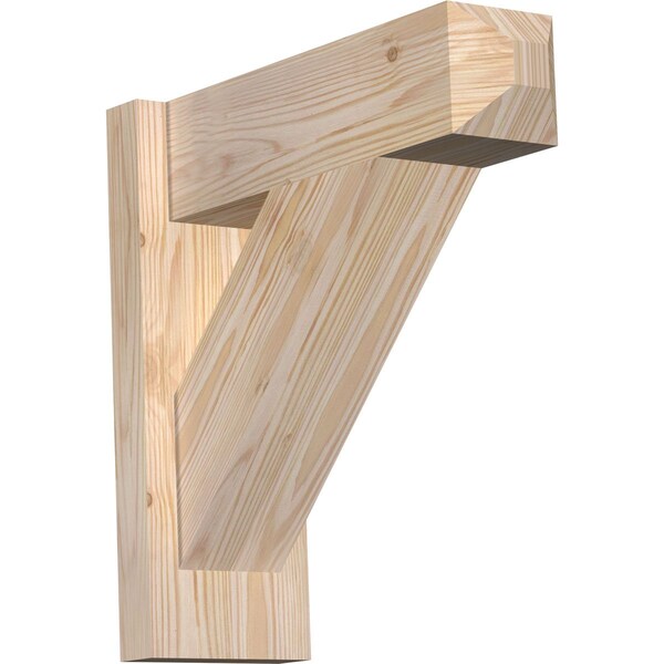 Ekena Millwork Traditional Smooth Craftsman Outlooker, Douglas Fir, 5 1/2"W x 16"D x 16"H OUT06X16X16TRA04SDF - main